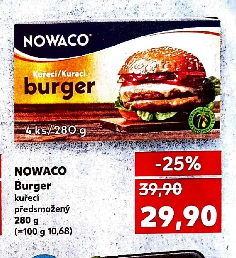 NOWACO Burger kuřecí