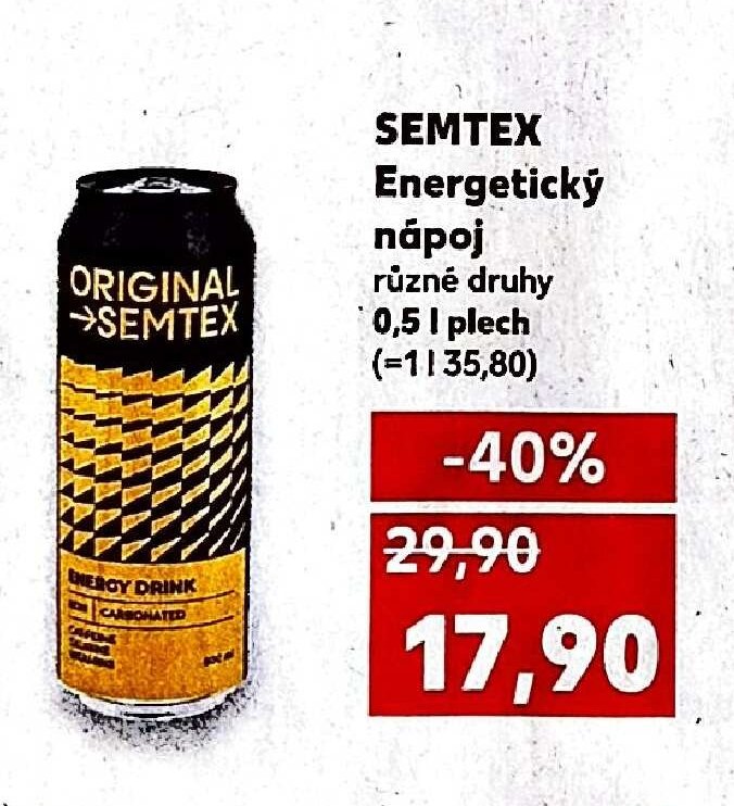 SEMTEX Energetický nápoj
