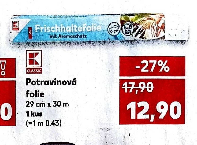 Potravinová folie