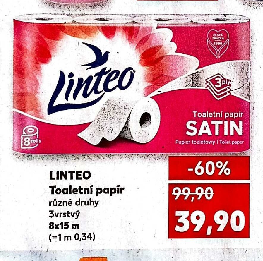 LINTEO Toaletní papír