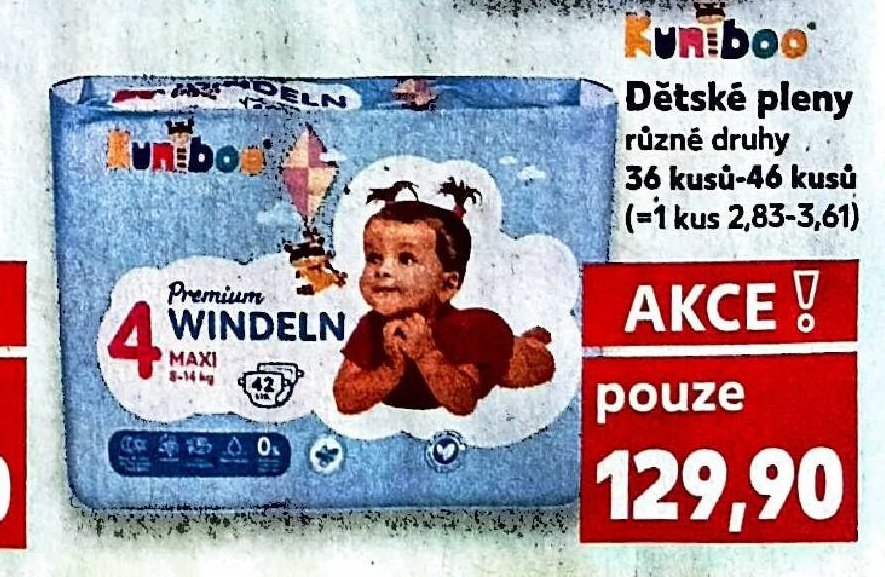 Kuniboo Dětské pleny