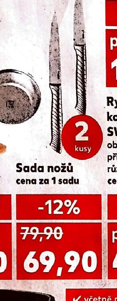 Sada nožů