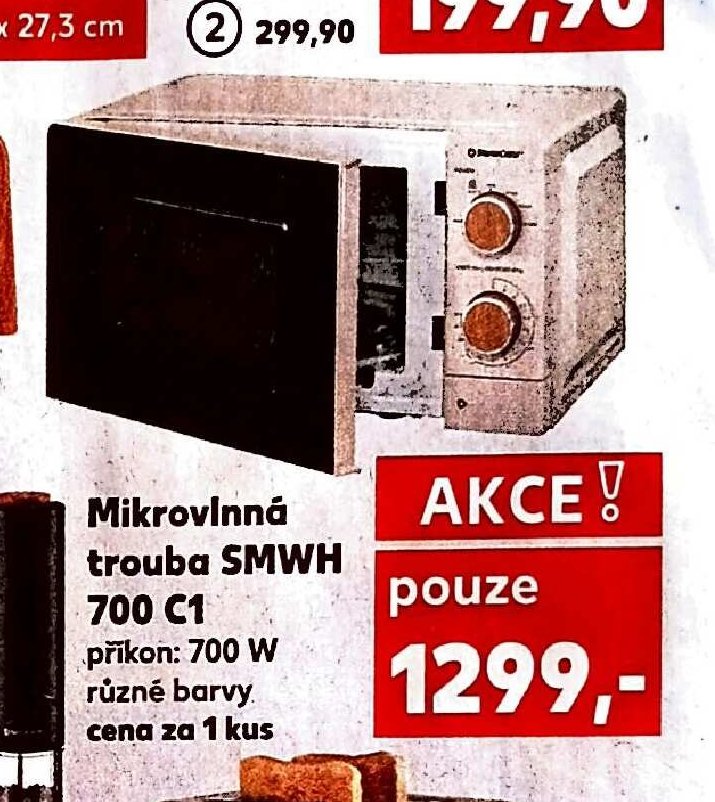 Mikrovlnná trouba SMWH 700 C1