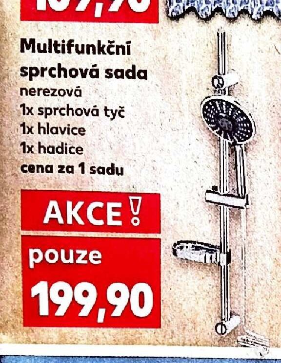 Multifunkční sprchová sada