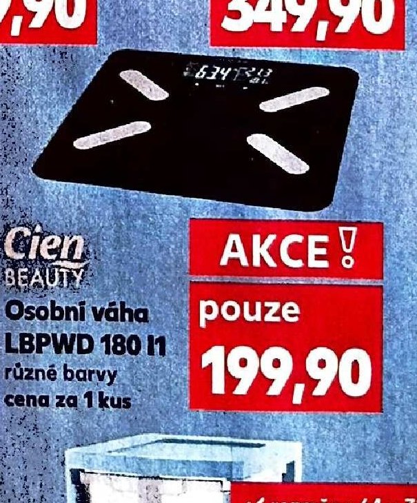 Osobní váha Cien Beauty LBPWD 180 I1