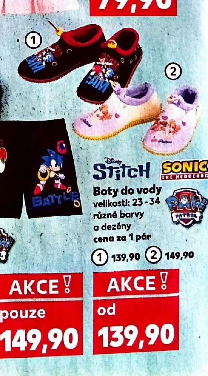 Boty do vody