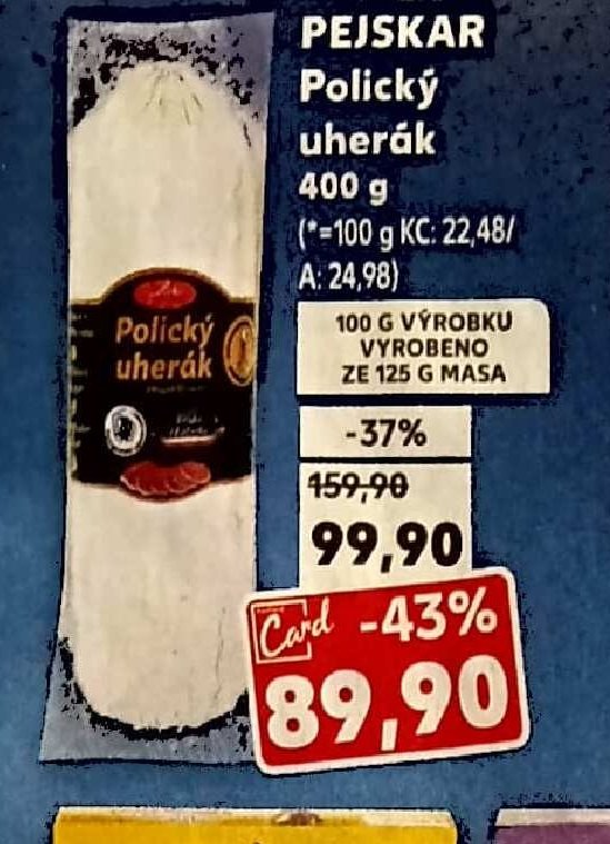 Pejskar Polický uherák 400g