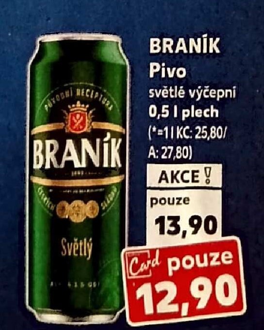 Braník Pivo světlé