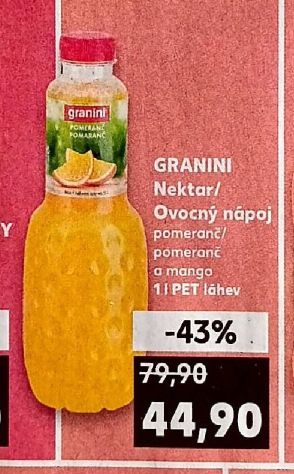 GRANINI Nektar / Ovocný nápoj