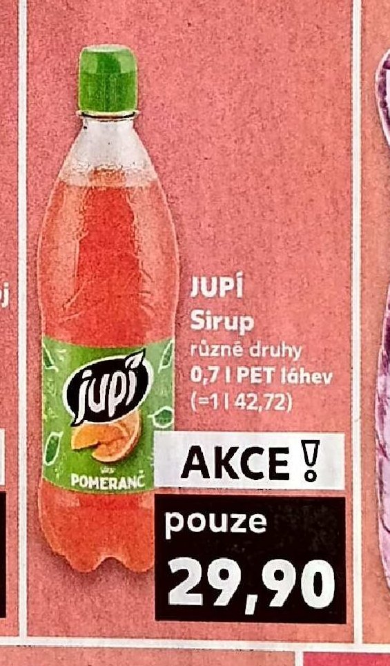JUPÍ Sirup