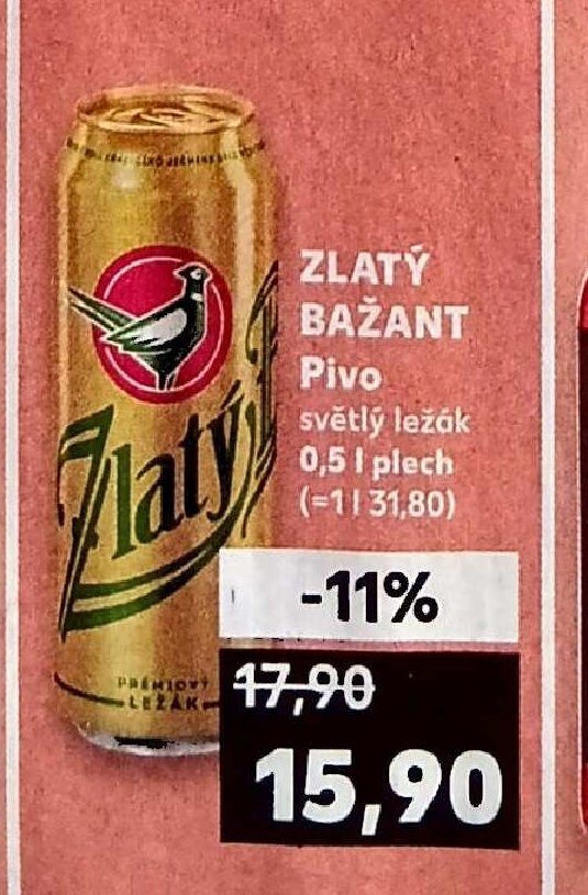ZLATÝ BAŽANT Pivo