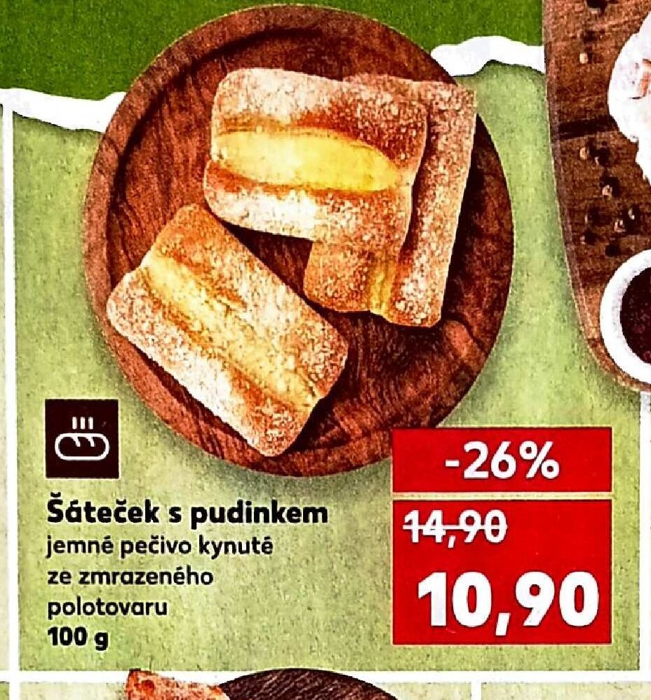 Šáteček s pudinkem