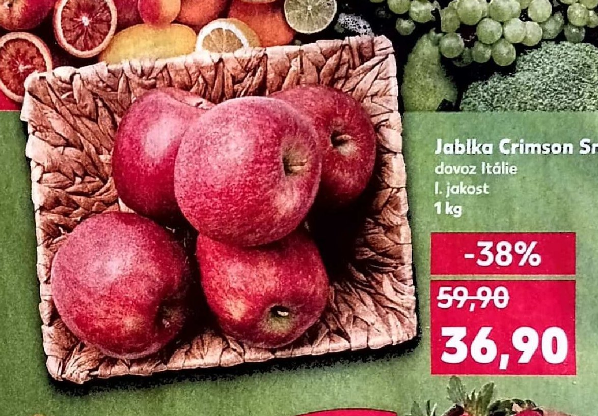 Jablka Crimson Snow