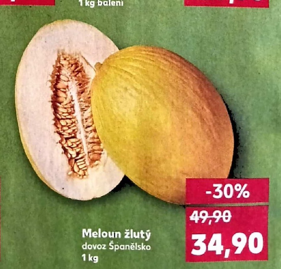 Meloun žlutý