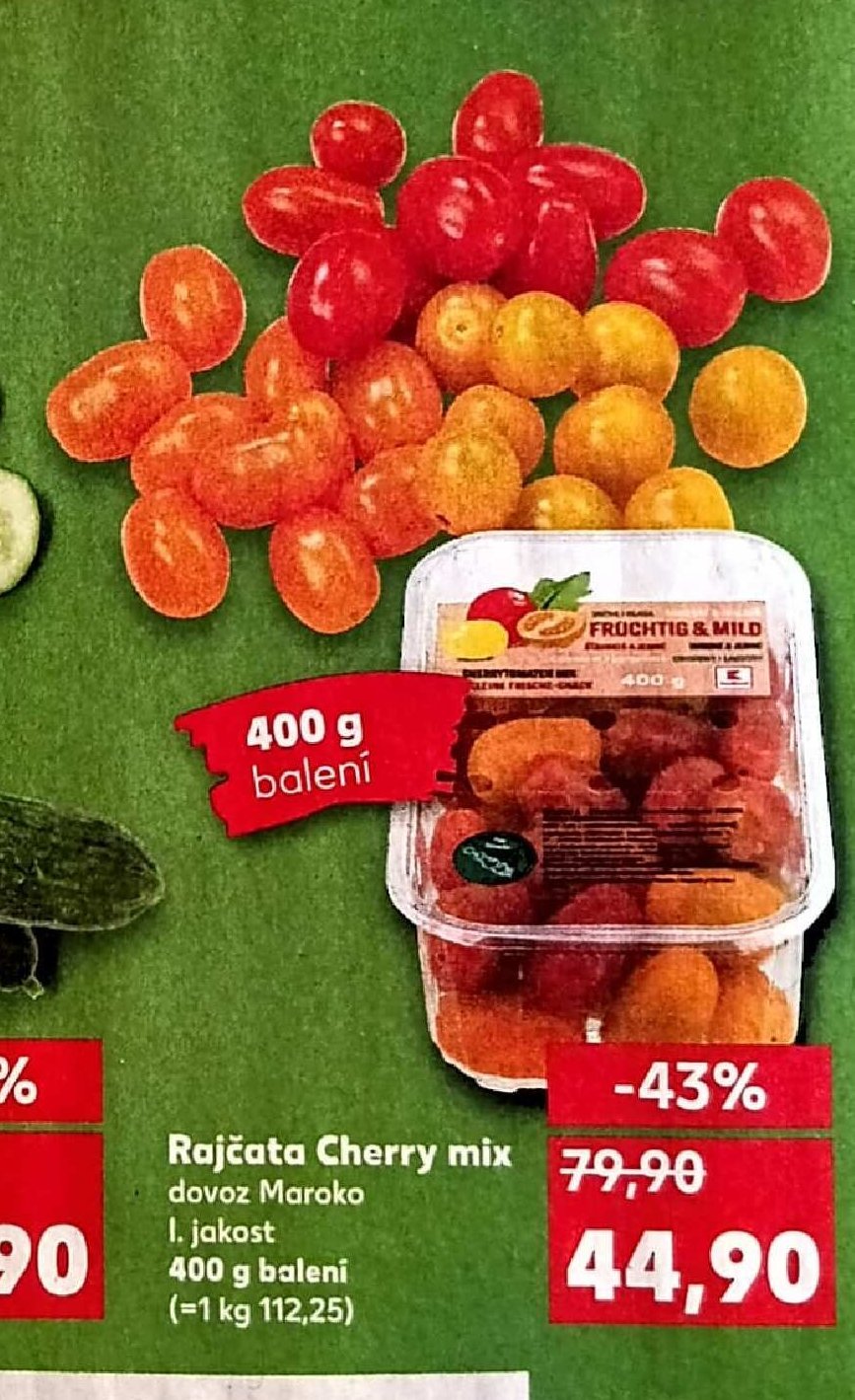 Rajčata Cherry mix