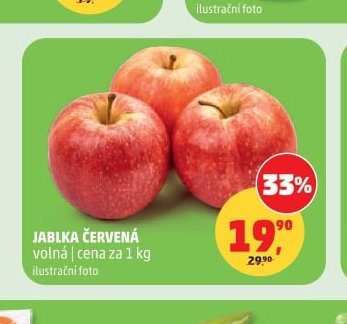 JABLKA ČERVENÁ