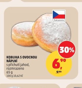 KOBLIHA S OVOCNOU NÁPLNÍ