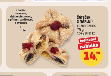 ŠÁTEČEK S NÁPLNÍ
