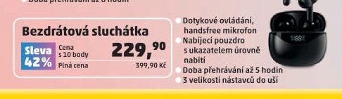 Bezdrátová sluchátka