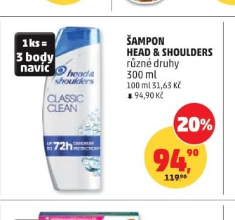 Šampon Head & Shoulders