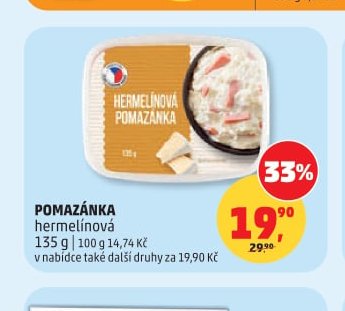 POMAZÁNKA hermelínová