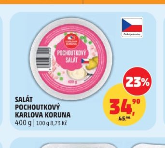 SALÁT POCHOUTKOVÝ KARLOVA KORUNA