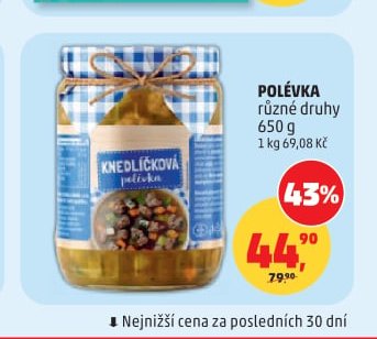 POLÉVKA různé druhy