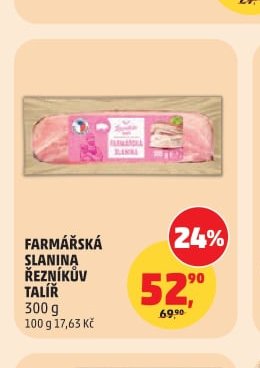 Farmářská slanina Řezníkův talíř 300 g