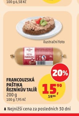 Francouzská paštika Řezníkův talíř 200 g