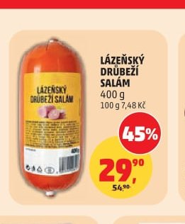 LÁZEŇSKÝ DRŮBEŽÍ SALÁM 400 g