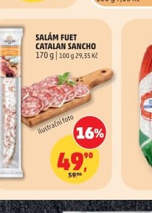 SALÁM FUET CATALAN SANCHO 170 g