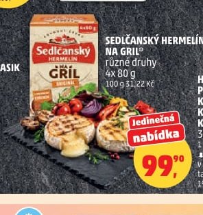 SEDLČANSKÝ HERMELÍN NA GRIL 4x 80 g