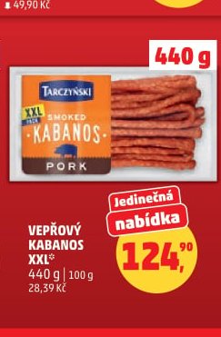 VEPŘOVÝ KABANOS XXL