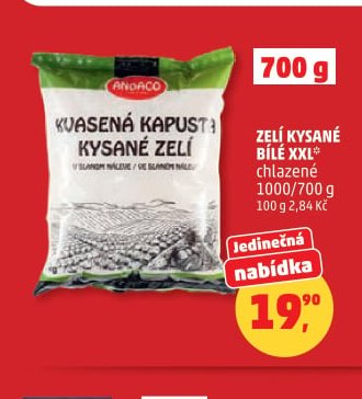 Kysané zelí Andaco