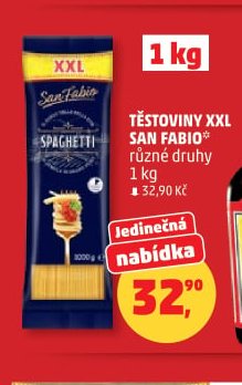 Těstoviny XXL San Fabio