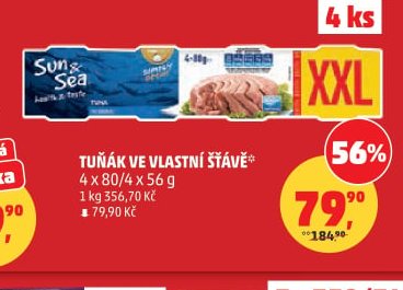 Tuňák ve vlastní šťávě Sun & Sea
