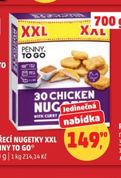 Kuřecí nugetky XXL Penny To Go