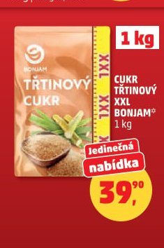 CUKR TŘTINOVÝ XXL BONJAM