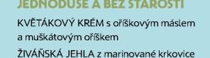 KVĚTÁKOVÝ KRÉM s oříškovým máslem a muškátovým oříškem