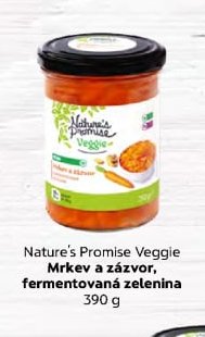 Nature's Promise Veggie Mrkev a zázvor, fermentovaná zelenina