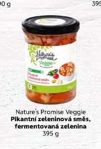 Nature's Promise Veggie Pikantní zeleninová směs, fermentovaná zelenina
