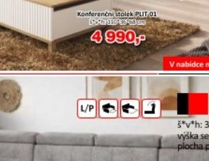 Konferenční stolek PLISSEE