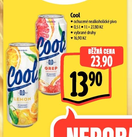 Cool nealkoholické pivo