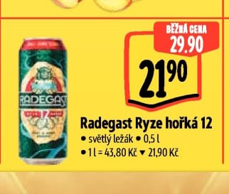 Radegast Ryze hořká 12