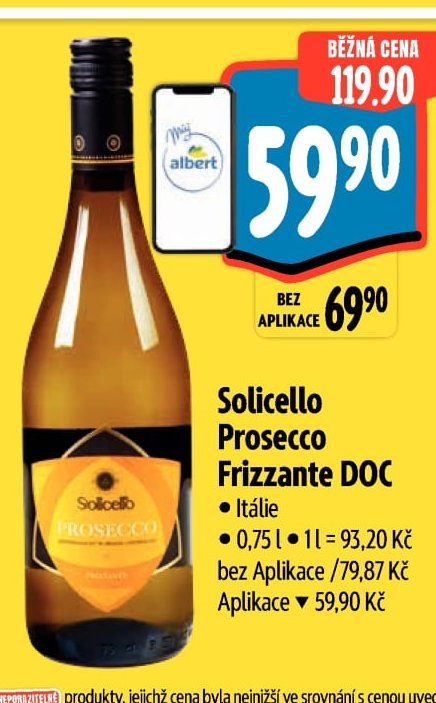 Solicello Prosecco Frizzante DOC