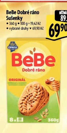 BeBe Dobré ráno Sušenky