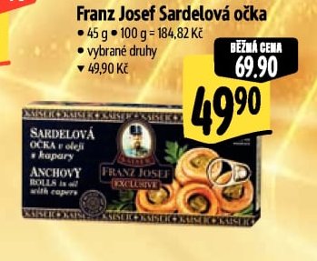 Franz Josef Sardelová očka