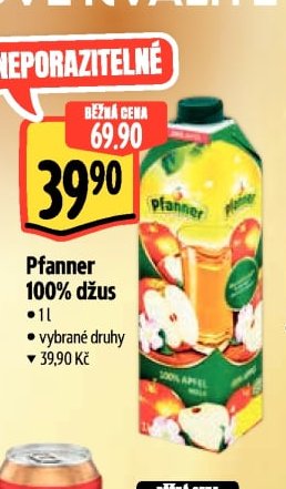 Pfanner 100% džus