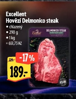 Excellent Hovězí Delmonico steak