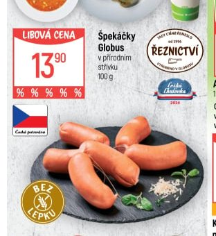 Špekáčky Globus